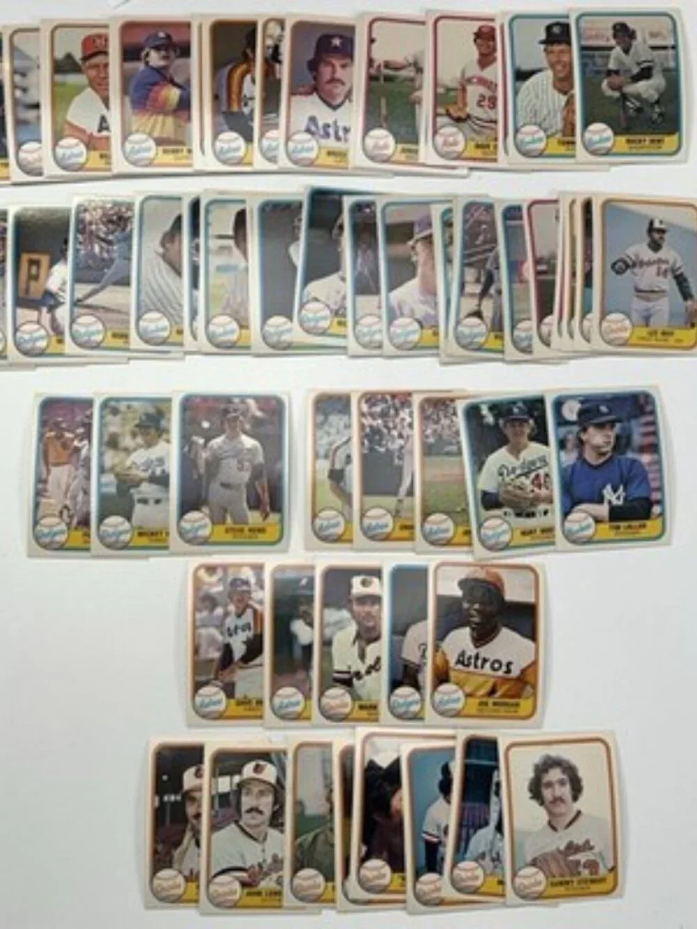 1970’s -1980’s Topps Fleer Baseball Lot ~350 Cards Low Grade